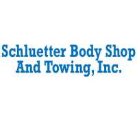 Schluetter Body Shop & Towing, Inc. Logo