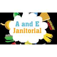 A and E Janitorial Logo