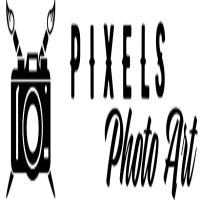 Pixels Photo Art Logo