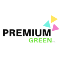 Premium Green Cleaning Service Logo