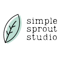 simple sprout studio Logo