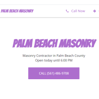 Palm Beach Masonry Logo