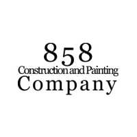 858 Construction and Painting Company Logo