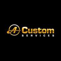 A Custom Services Logo