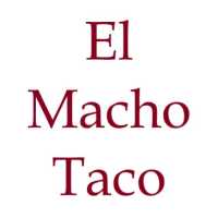 El macho Taco Logo