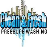 Clean and Fresh Pressure Washing Logo