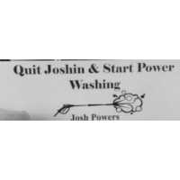 Quit Joshinn Start Power Washing Logo