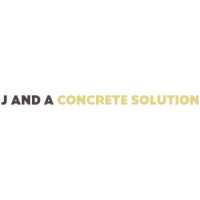 J and A Concrete Solution Logo