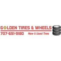 Golden Tires and Wheels Logo