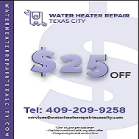 Water Heater Repair Texas City Logo
