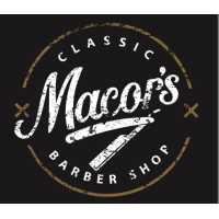Macor's Barbershop Logo