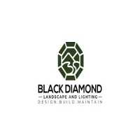 Black diamond landscape and lighting Logo