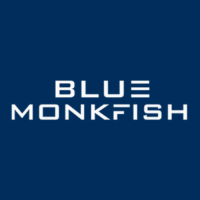 BLUE MONKFISH - Custom Web Design & Digital Marketing Agency Logo