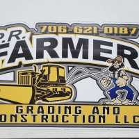 P.R. Farmer Grading and Construction LLC. Logo
