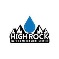 High Rock Water: Local Well Pump, Water Treatment, & Plumbing Services Company Logo