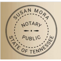 Susan Mora Mobile Notary Logo