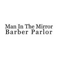 Man In The Mirror Barbershop Logo