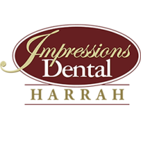 Impressions Dental of Harrah Logo