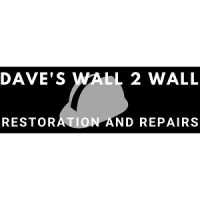 Dave's Wall 2 Wall Restoration and Repairs Logo