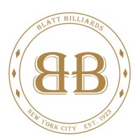 Blatt Billiards Showroom Logo