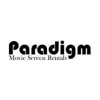 Paradigm Movie Screen Rentals Logo