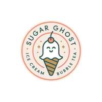 Sugar Ghost Ice Cream and Bubble Tea Logo