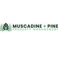 Muscadine + Pine Property Management Logo