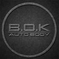 B.O.K Auto Body Logo