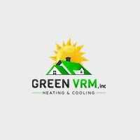 Green VRM Heating and Cooling Logo