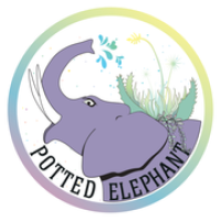 Potted Elephant Logo