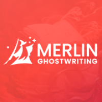 Merlin Ghost Writing Logo