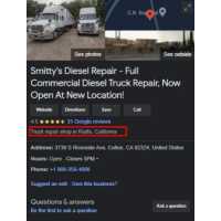 Smitty's Diesel Repair - Full Commercial Diesel Truck Repair, Now Open At New Location! Logo