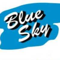 Blue Sky Plumbing & Drain Cleaning HVAC Service Logo