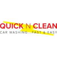 Quick N Clean Car Wash Logo