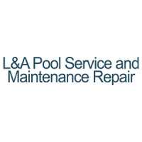 L&A Pool Service and Maintenance Repair Logo