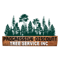 Progressive Discount Tree Service Logo