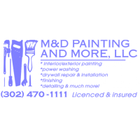 M & D Painting and More LLC Logo
