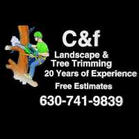 C&F Landscaping & Tree Trimming Logo