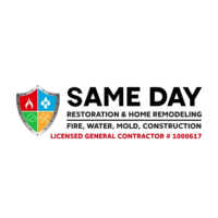 Same Day Restoration & Cleaning Logo