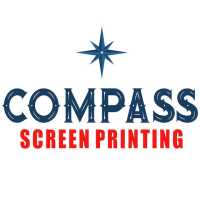 Compass Screen Printing Logo