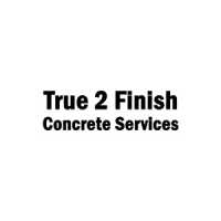 True 2 Finish Concrete Services Logo