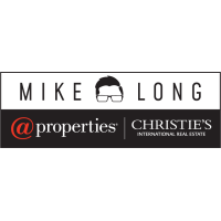 Mike Long with @properties | Christie's International Real Estate Logo
