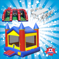 Bounce House and Slide Rentals Logo