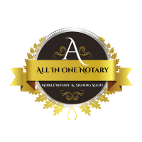 All In One Notary Logo