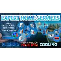 Expert Home Services Plumbing, Heating and Air Conditioning Logo