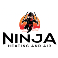 Ninja Plumbing Heating & Air Conditioning Logo