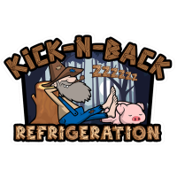 Kick-N-Back Refrigeration, Heating & Air Logo