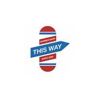 This Way Barbershop Logo