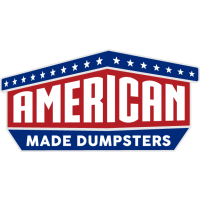American Made Dumpsters Logo