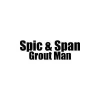 Spic & Span Grout Man Logo